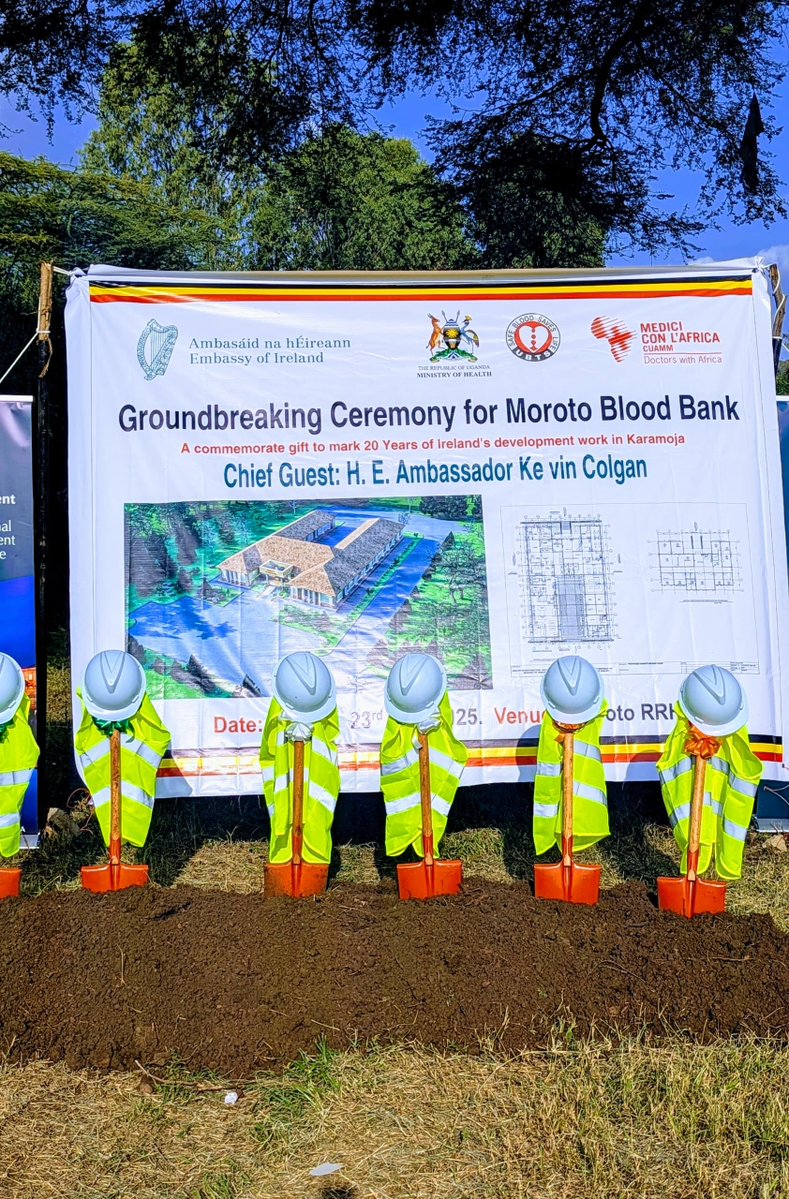 IrlEmbUganda's tweet image. 99% of maternal deaths occur in low- and middle-income countries. #Ireland stands with Uganda to change this, through funding projects like the Moroto Blood bank which will be completed by the end of this year thanks to our health partners @Cuamm @MinofHealthUG @ubtsug1