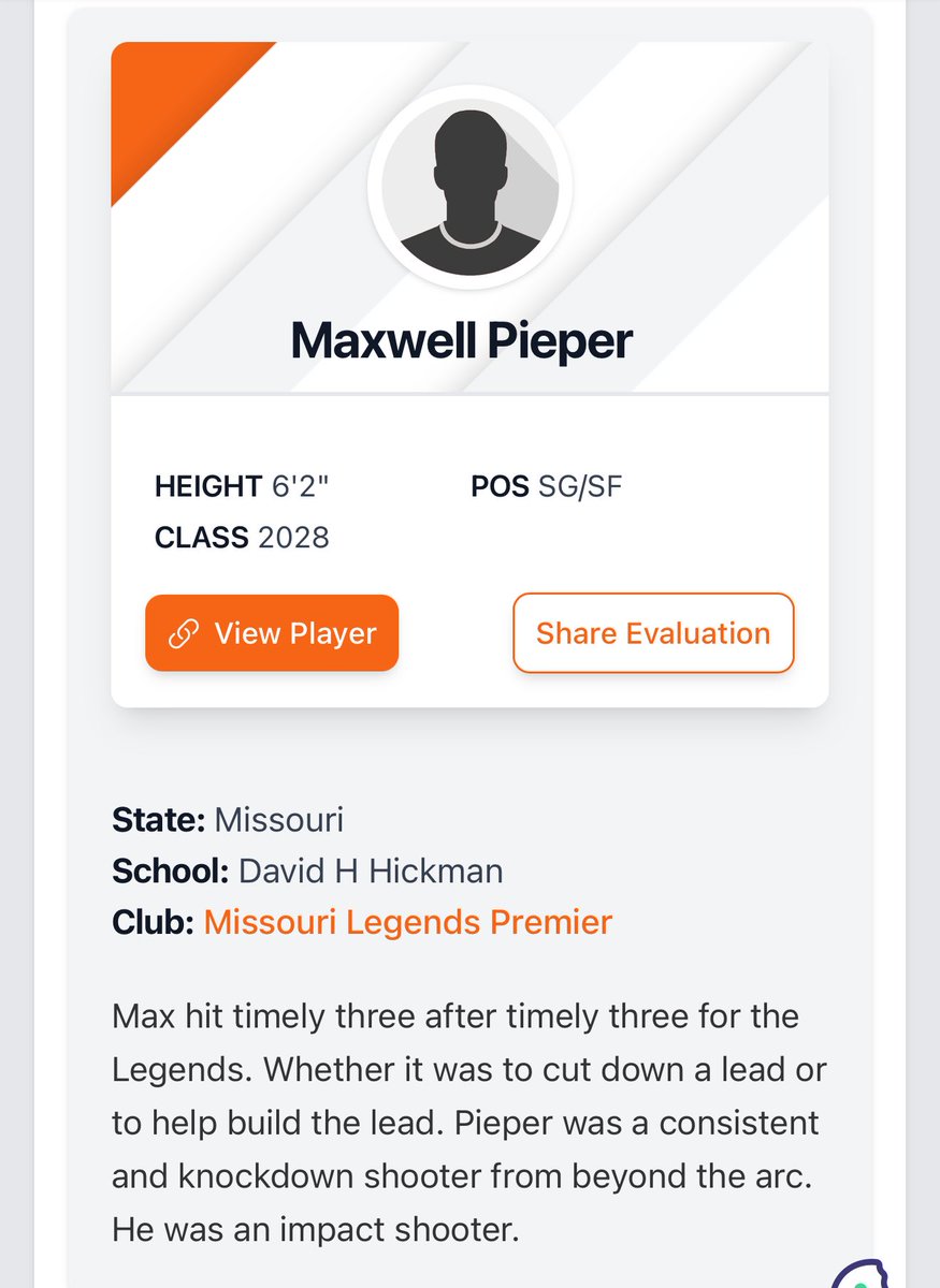 Missouri Legends Premier tweet media