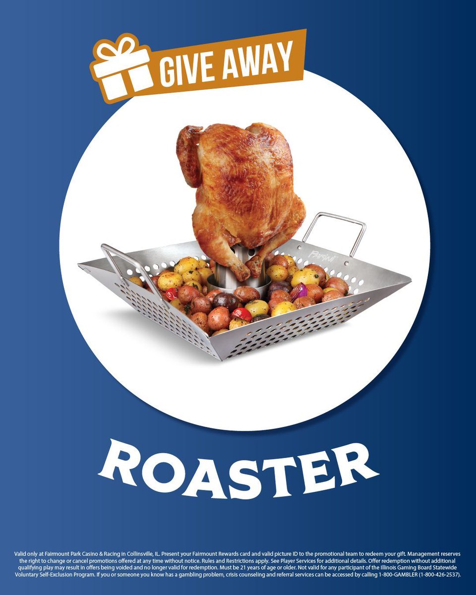 FairmountPk's tweet image. Stop by between 2 PM and 8 PM to receive a Roaster Giveaway โ the ultimate kitchen essential for your next Sunday dinner or holiday feast! ๐๐ฅ๐ฝ๏ธ
โจ Earn 200 points to claim your gift
โ
Open to the public โ everyone is welcome!
Warm up your week with this hot giveaway!