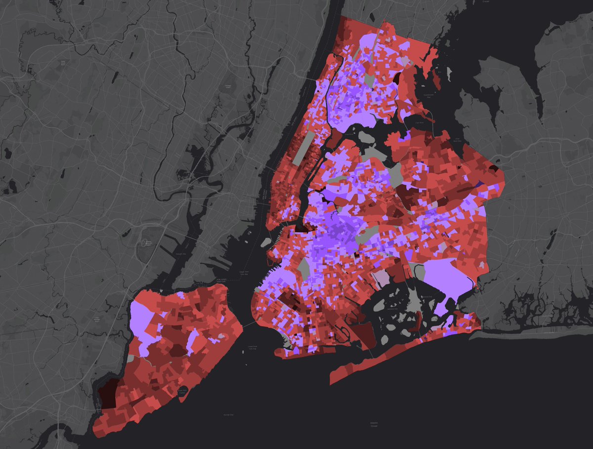 orcasaccount's tweet image. Final round of the mayoral primary if it was Scott Stringer vs Michael Blake.
🔴 Scott Stringer - 309,791 (56.5%)
🟣 Michael Blake - 238,470 (43.5%)