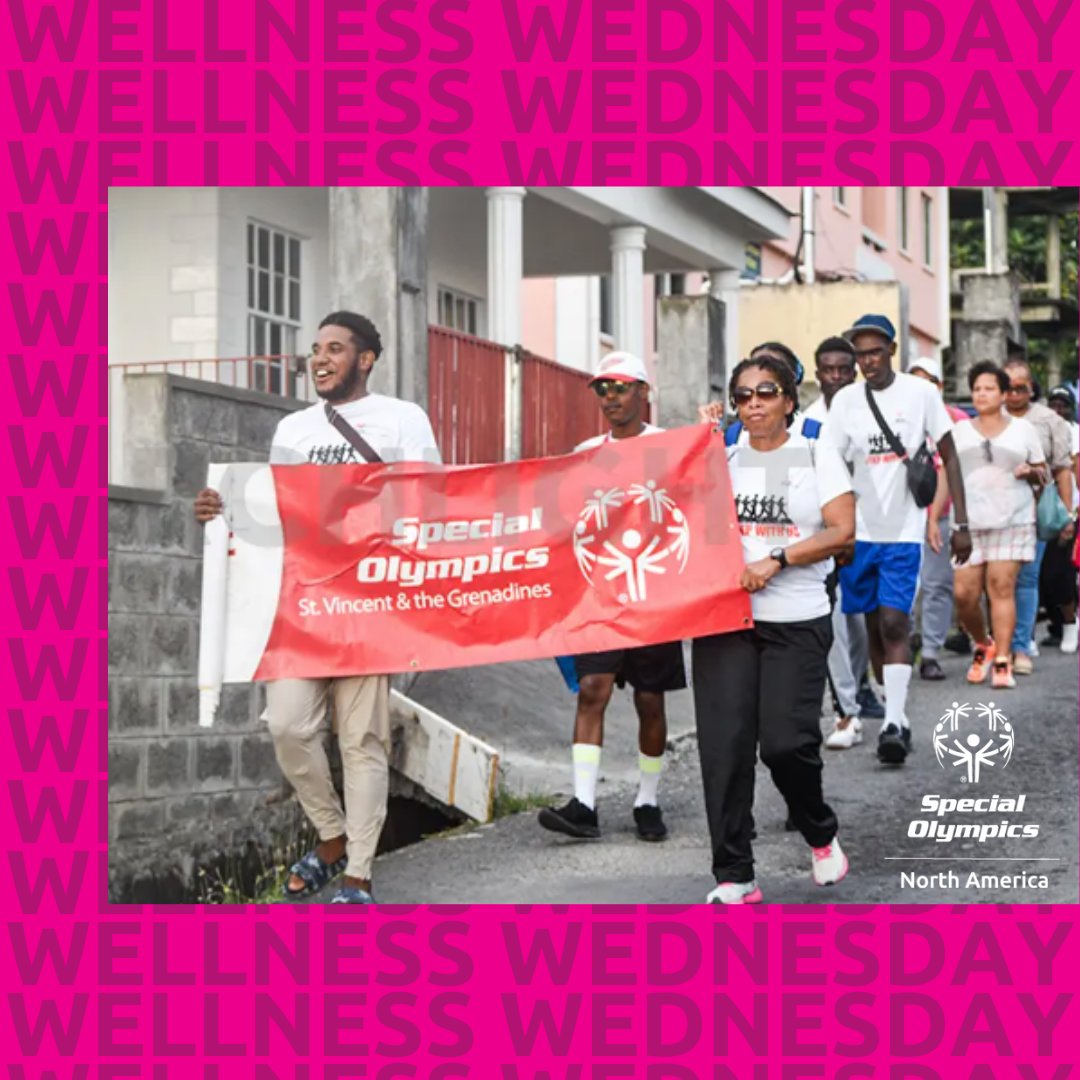 SONorthAmerica's tweet image. Special Olympics St. Vincent & The Grenadines is on the move (literally!) with their Walking Challenge! 💥
They're each walking 10,000 steps a day, 4 days a week, for 3 straight months. 🏃♂️❤️
#WellnessWednesday #HealthyAthletes #SpecialOlympicsCaribbean #UnifiedInHealth