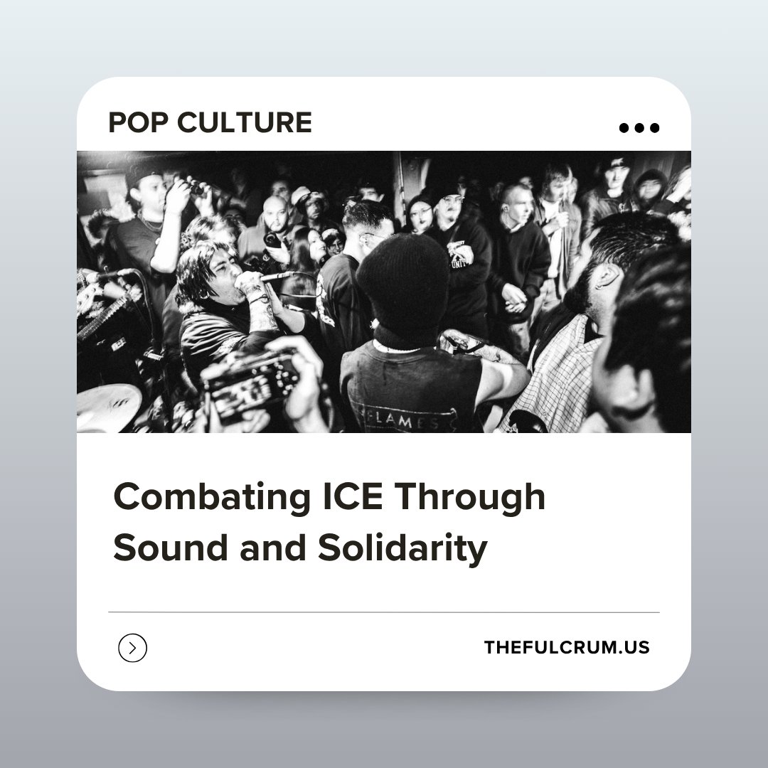 fulcrum_us's tweet image. At a time when tensions are high from the looming threat of increased ICE activity across the city, some young Chicagoans from immigrant backgrounds can find strength in the underground hardcore music community and the support that it cultivates.
Read more:…