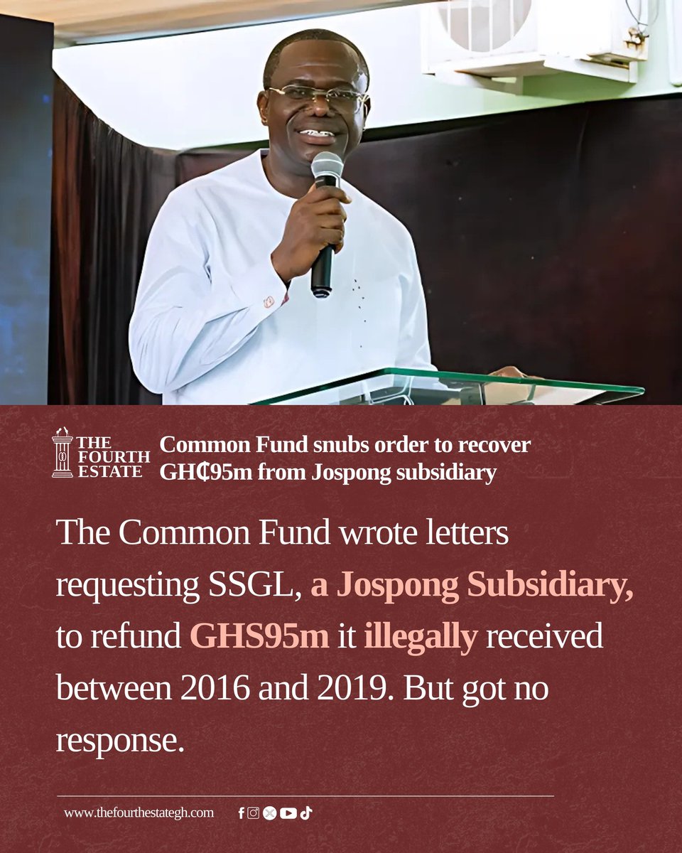In response to a RTI request by The Fourth Estate, the DACF provided letters from its former Administrator, Irene Naa Torshie, requesting repayment from SSGL in 2020 and 2021, indicating that some attempts had been made to recover the funds.

👉shorturl.at/FSZYX