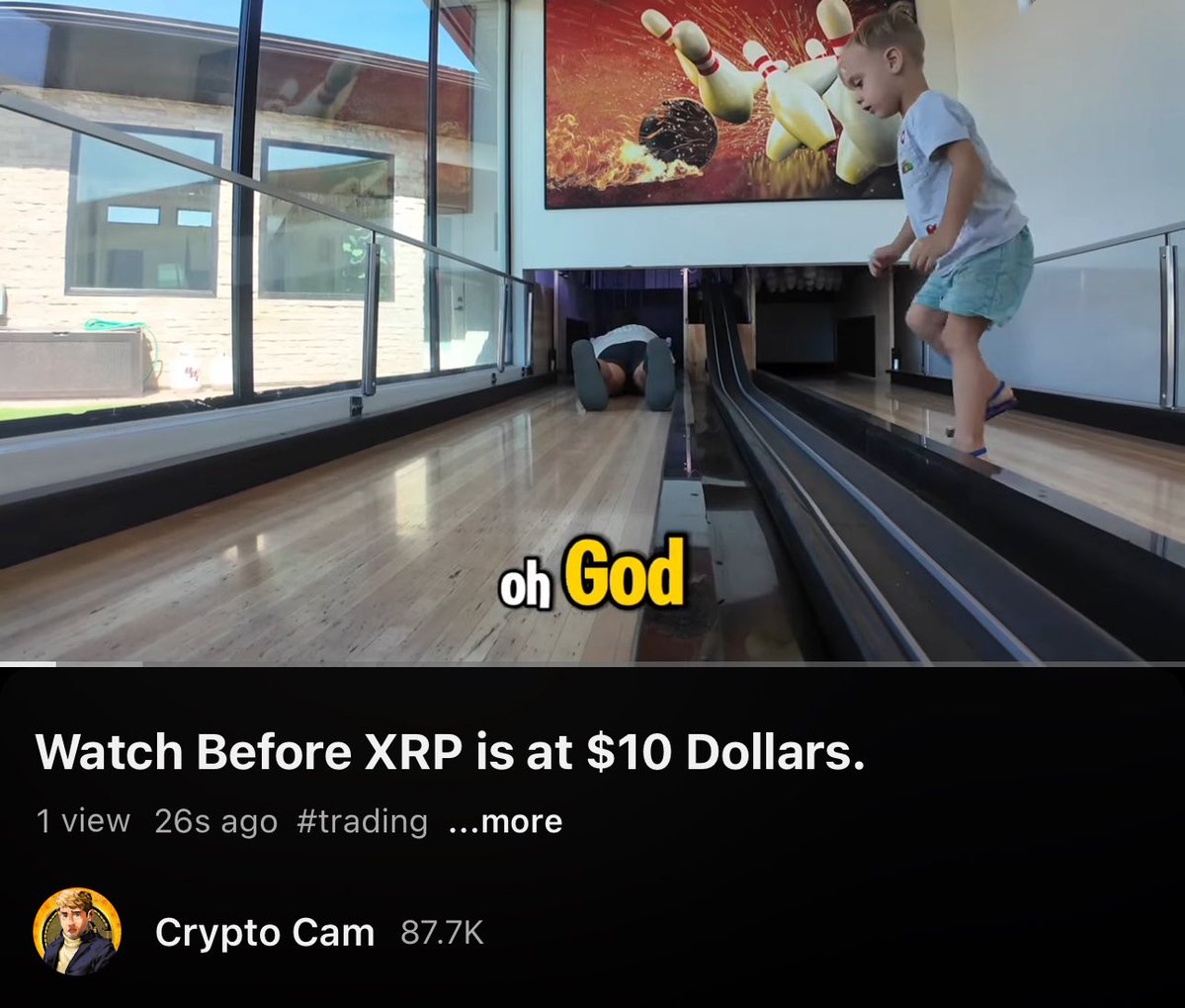 imcameronscrubs's tweet image. Watch Before #XRP Hits $10🚨
Doing a $1,000 Giveaway on the IG to someone that likes and comments on the video. Winner picked in 24 hours👇🏼
youtu.be/VU4F5IyX-T8?si…