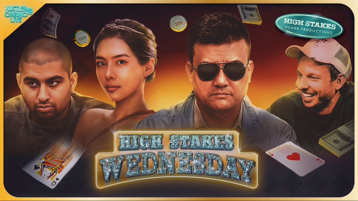 HCLPokerShow's tweet image. TONIGHT!! HIGH STAKES WEDNESDAY!!
$100/200
$50K min buyin
$1K progressive standup
@AllInBritney
Peter
@nikairball
@senortilt
@dylanflashner
Pipi
Adi
Commentary by @ThirdWalking
Watch it here: youtube.com/live/MsqvhEZ8F…