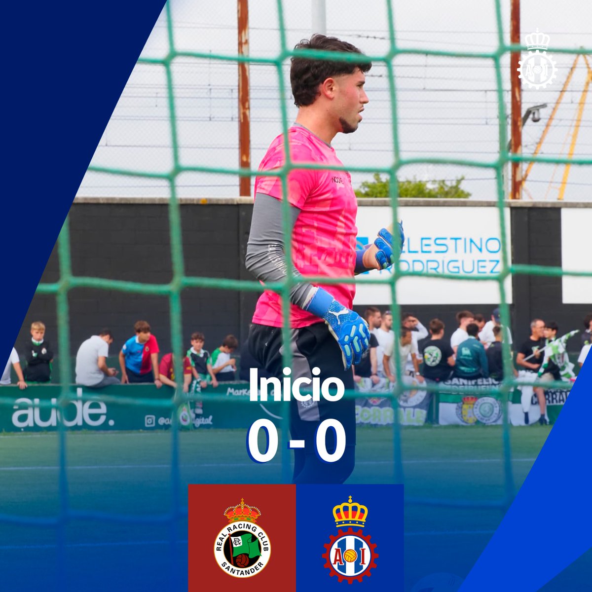 🔛 ¡𝐂𝐎𝐌𝐈𝐄𝐍𝐙𝐀 el partido! 💪

🟩⬜ RAC 0-0 RAI 🟦⬜ 

#PretemporadaRAI 🔵⚪🔴
