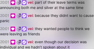 RimaEvenstar's tweet photo. Finished watching the Nyanners stream speaking about her time at VShojo. There are some crazy things in there:

-At the time she left, VShojo owed Nyanners the equivalent of a Mercedes S-Class (~$117K I'm bad with cars but someone can confirm in comments). This was a major reason for her departure.

-She was swatted during a sponsor stream and had to continue streaming after/ keep smiling on camera after law enforcement came at her door. VShojo never paid her for it.

-She still has nightmares about the swatting incident. It left deep emotional scars.

-She said she kept telling herself, “at least I’ll be paid.” But she wasn’t. This was back then when she first started and needed the money more.

-She would ask for it. They claimed they didn’t have her payment info, but had literally sent her a payment 2 weeks prior.

-After leaving VShojo, she made more in a few months than she did in years with them, partly because they hadn’t been paying her properly.

-VShojo had an expired business license at the time of her and Vei’s departure, which was one of the key factors that allowed them to exit the company.

-She was discouraged from having a lawyer review her contract. When she did, it was used against her: “Wow, she’s so heartless, she’s talking to us through a lawyer.”

-After leaving, remaining talents were told they were "troublemakers" or outright lied to. She says she was “painted in an unsavory light.”

-Vei was under an NDA that blocked her from talking to the others, isolating her and preventing discussion.

-Vei in chat adds: Part of the company’s terms for her exit was announcing her and Silver’s departures at the same time, to avoid panic.
She says this was done to make it seem like they were leaving as friends, even though the decision was individual and they hadn’t spoken about it.

-Vei in chat: “With how long it took them to pay me back with my lawyer pestering them 24/7 about it, I bet they used other talents’ sponsor money for it. Like getting a loan to pay for a loan.”

-Vei in chat adds: they didn’t get paid for sponsors from 2021–2023, and that VShojo fans pushed a false narrative that they were greedy or left because of boyfriends.

-Nyanners says her lawyer was audibly horrified during the contract call ;sighing and saying, “some of this is ridiculous.”

-On the topic of corporations: Some corpos encourage or even astroturf false narratives to protect their image, she adds.

-On the Ironmouse charity funds: “Who steals from charity?(...) To screw over the face of the company like that (...) This is comically evil.”

-Mouse always wanted VShojo to succeed, which makes the betrayal even worse.

-Panini (ex-staff) gets good praise. Nyanners felt bad some staff thought she disliked her after leaving.

-VShojo owes everything to the talents.

-She wanted to leave before her contract was up but wasn’t allowed to say anything.

-“It sucks we all put our trust in these people. We believed in them.”

-She stayed because she believed in the mission, even though there were cracks from the beginning.

-Vei was the first to say, “We need a lawyer,” and got a lot of hate for it. Nyanners says they both got unfairly smeared.

-She doesn’t blame fans or talents for believing VShojo’s image; she believed it too.

-Praises Aethel for always supporting her and never influencing her decision to leave. He didn’t deserve the rumors or criticism he received when she left the company.

-Thought the new wave with Henya might mean they got their act together, or rewrote the contracts but it seems they didn’t.

-On Kson: She tuned into her stream and said it was “unreal.” Called Kson a legend for confronting the JP CEO live and telling him she quit.

-Ranted a bit about IRL stream backpacks—lots of tech issues.

-Ends saying she never thought she’d talk about this until this situation blew up, thought she’d “take it to the grave.” and never have an opportunity to clear her name

Hope I got everything. Dropping the full link below