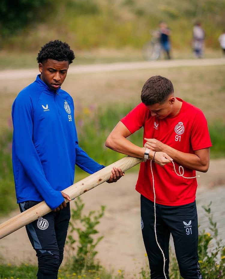 ClubGoalies's tweet photo. The first team may already be back in action…
but the future of Blauw-Zwart is just getting started! 💪💙🖤

Our youth teams are kicking off their summer training camp — full focus, hard work, and big dreams. 🌱⚽️
Eyes on development, hearts full of ambition.

#ClubBrugge https://t.co/4wkC4xgeMU