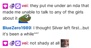 Finished watching the Nyanners stream speaking about her time at VShojo. There are some crazy things in there:

-At the time she left, VShojo owed Nyanners the equivalent of a Mercedes S-Class (~$117K I'm bad with cars but someone can confirm in comments). This was a major reason