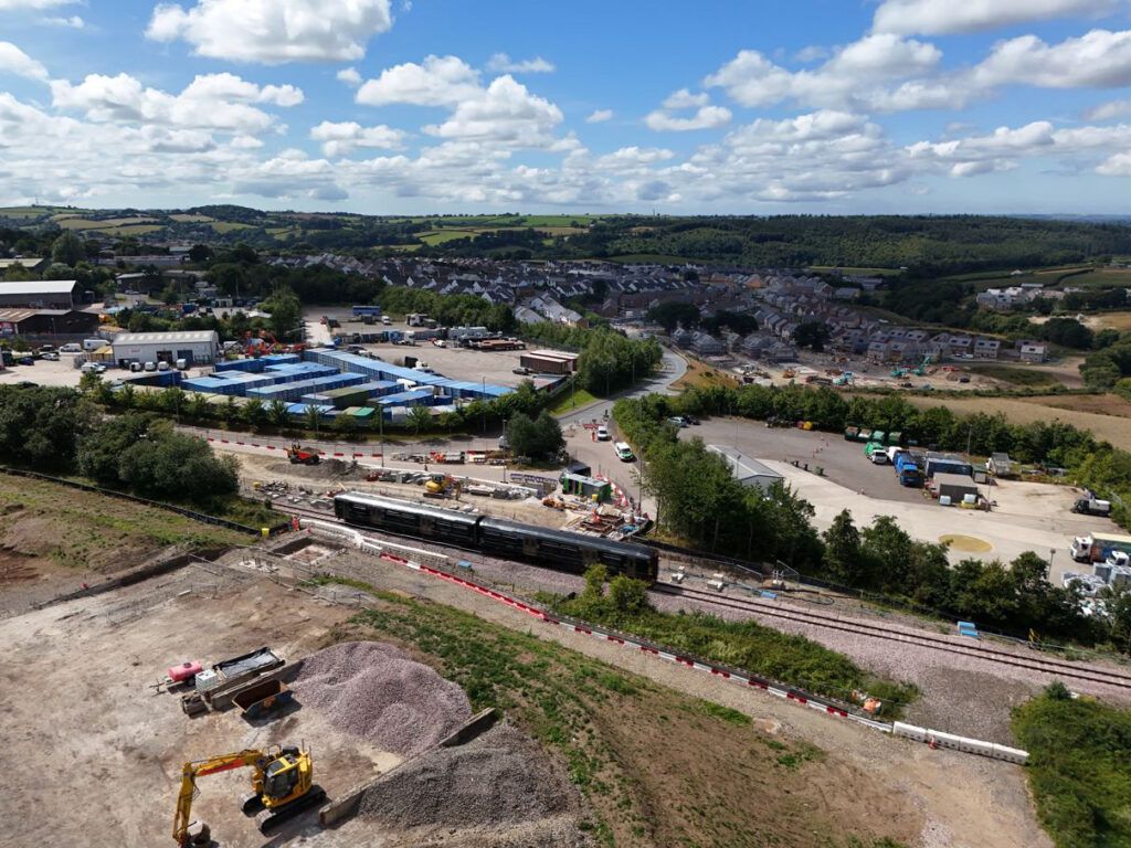 every_station's tweet image. Great to see Okehampton Interchange progressing well. I was sceptical about this station at first. But the more I read and research it, the more it makes sense.
The station is set to open in 2026.
Read more: dartmoorline.com/2025/07/okeham…
Photos from @DCRailPart