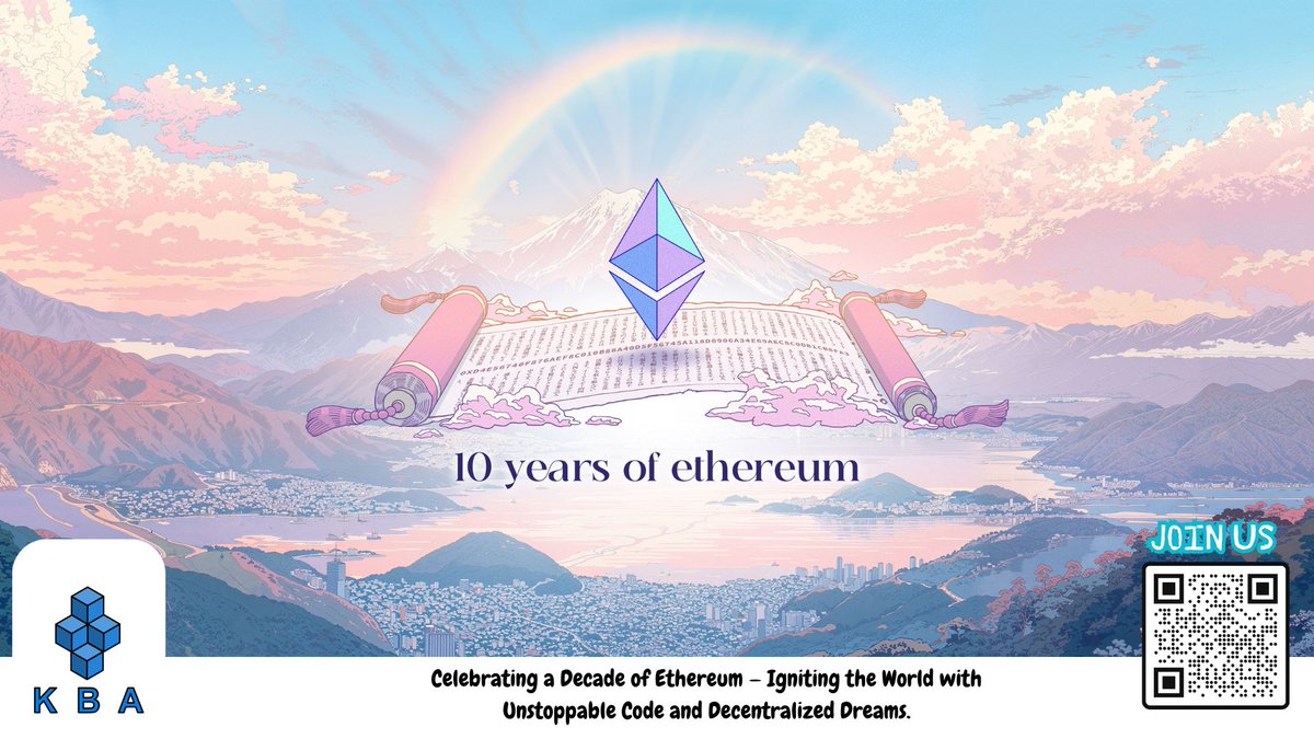 kbaiiitmk's tweet image. 🎉Celebrate 10 Years of Ethereum with EthGlobetrotters!
On July 30, 2025 at Kerala Blockchain Academy, IIITM-K Building, Technopark Phase-I
Register Now: lu.ma/atm8y7xp
#EthereumDecade #Eth10Years #Ethereum #Eth #EF #EthereumFoundation #Ether #India #Kerala