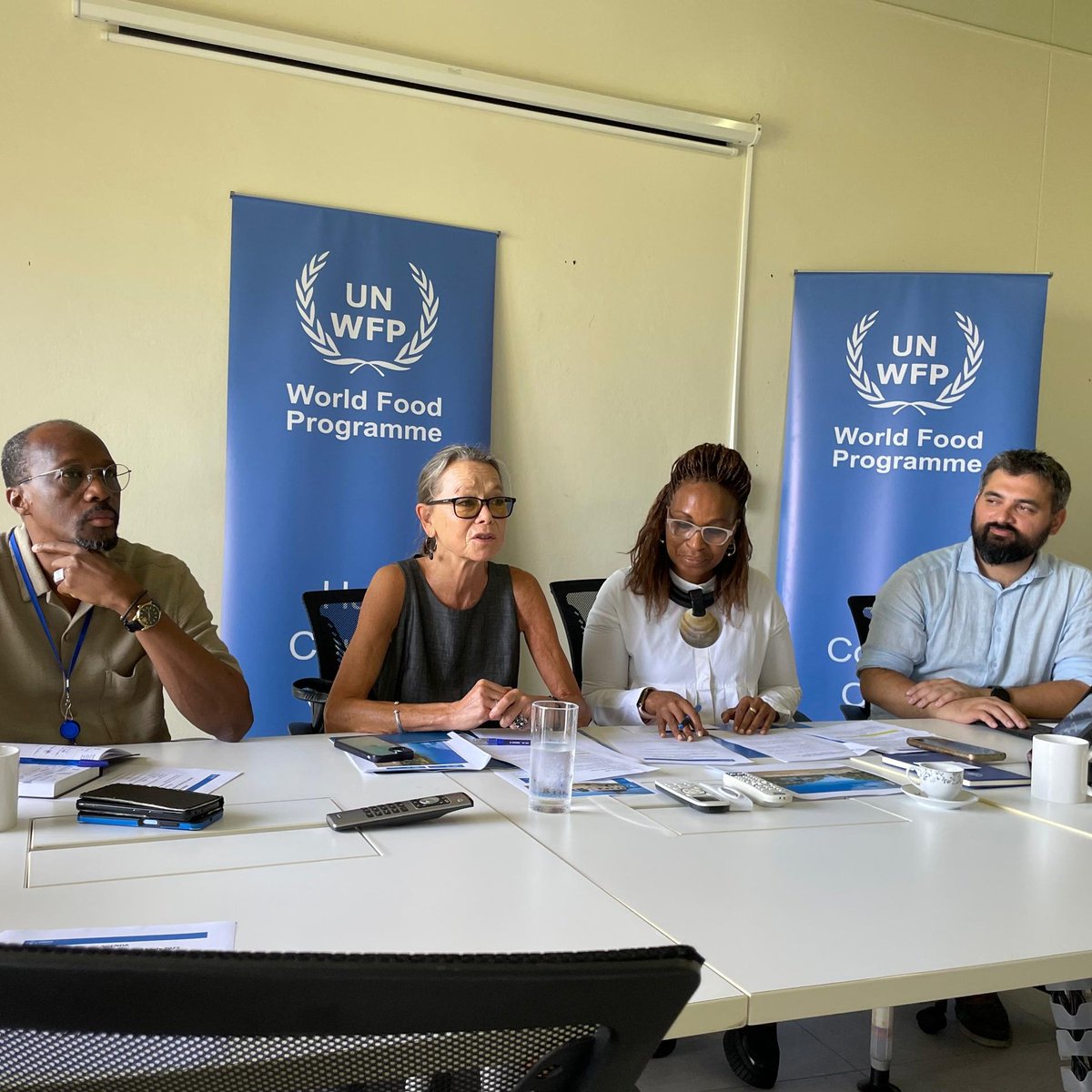 WFP Haiti (PAM) 🕊️ (@wfp_haiti) on Twitter photo Today, HC/DSRSG <a href="/UlrikaR_UN/">Ulrika Richardson</a> & <a href="/WFP/">World Food Programme</a> co-chaired the EUHAF/<a href="/WFP_UNHAS/">UN Humanitarian Air Service</a> Steering Committee🚁
Focus: ensuring aviation services deliver vital assistance to vulnerable people. Our motivation is sky-high: 150+ partners served & 10,400+ passengers transported in 2025!
🙏to our donors🤝 Today, HC/DSRSG <a href="/UlrikaR_UN/">Ulrika Richardson</a> & <a href="/WFP/">World Food Programme</a> co-chaired the EUHAF/<a href="/WFP_UNHAS/">UN Humanitarian Air Service</a> Steering Committee🚁
Focus: ensuring aviation services deliver vital assistance to vulnerable people. Our motivation is sky-high: 150+ partners served & 10,400+ passengers transported in 2025!
🙏to our donors🤝