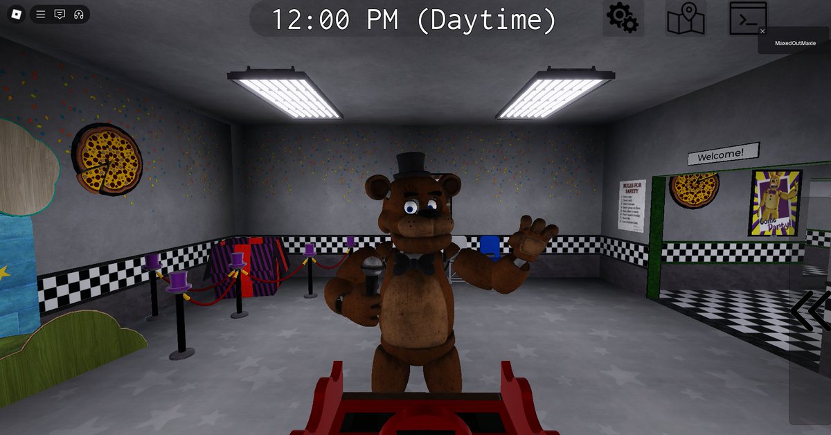 Maxed_Out_Maxie's tweet image. ...1,5 hours of doing some colour memory game on Fredbear's Mega Roleplay and I finally got Classic Freddy, Chica and Bonnie! 🐻🐥🐰 #roblox #fivenightsatfreddys #fnaf #fredbearsmegaroleplay #achievement #freddyfazbear