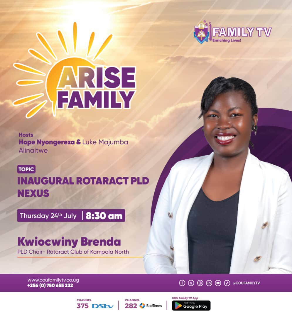 kanosug's tweet image. Tomorrow we shall be streaming live on @coufamilytv where we shall be represented by PLD chair @BrendaB56328 and President @nnamulemerose about “Inaugural Rotaract PLD Nexus”, tune in at exactly 8:30am.
#KANOsPLD