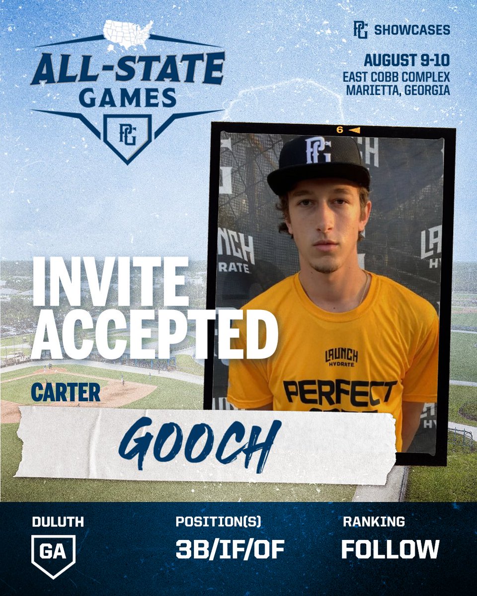 PG_Georgia's tweet image. 🚨INVITE ACCEPTED🚨
Carter Gooch (GA) has accepted his invitation to head to the 2025 PG Southeast All-State Games in Marietta, GA! 🔥
@PGShowcases @PerfectGameUSA