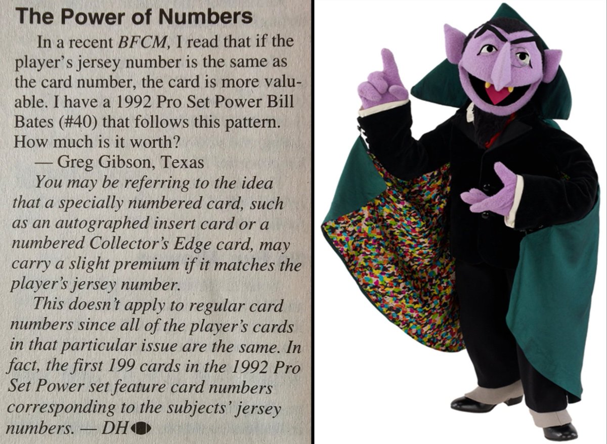 JunkWaxHeroes's tweet image. Before some collectors started valuing jersey matched numbered cards ... 🤓