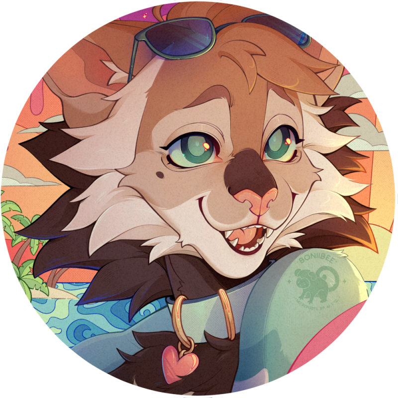 Boniibee's tweet image. Some recent YCH icons! 🌈🌼