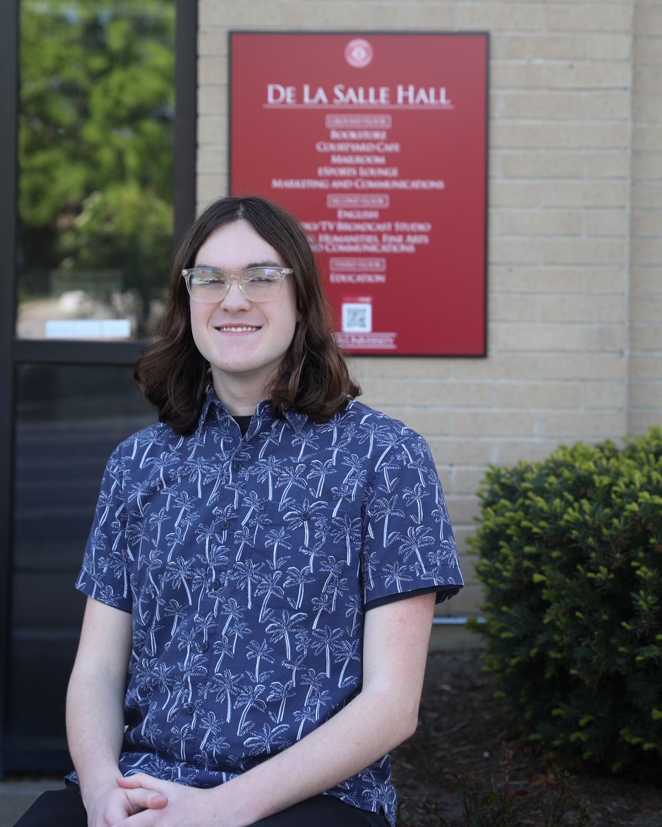 LewisUniversity's tweet image. Meet sophomore Christopher Letcher, LUTN and Good Morning Lewis’ 2025-2026 Technical Director!🎬

As a Media Production student, they hope to make both shows as best as possible!

#LewisUAchieve