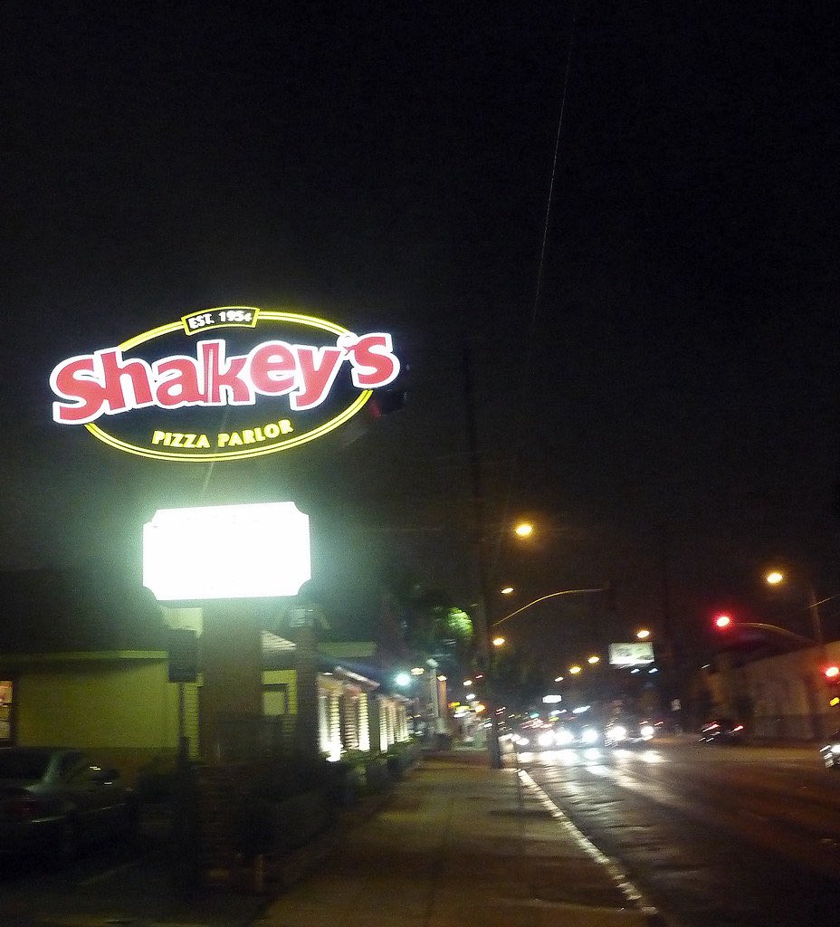 This used to be the Shakey’s Pizza on Santa Monica &amp; Orange, where you could go after rehearsal, eat a slice and watch the tranny hookers in their element.🤣