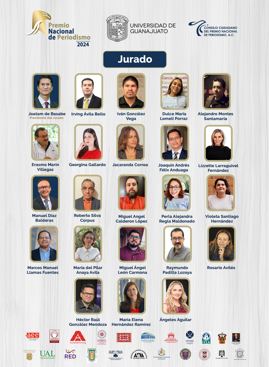 El Consejo Ciudadano del Premio Nacional de Periodismo invita a conocer las indicaciones para participar en su Convocatoria 2024.
Consulta los requisitos, categorías y fechas importantes para postular trabajos publicados durante el presente año.
#PremioNacionalDePeriodismo