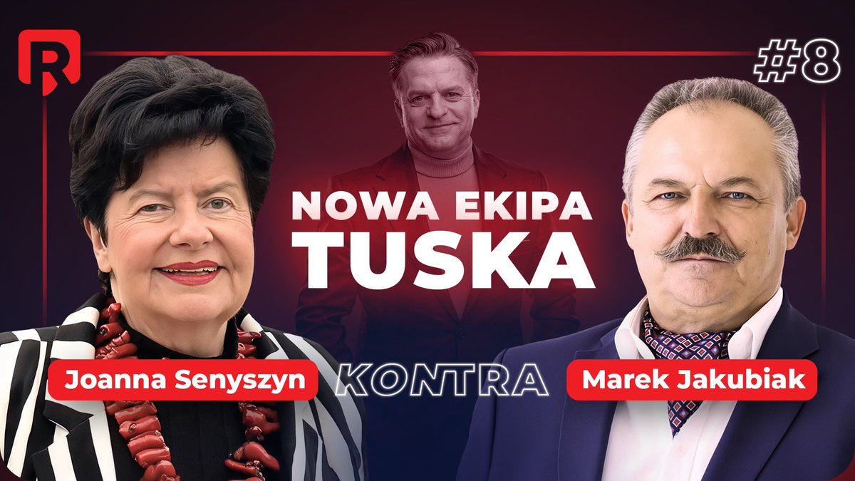 BogRymanowski's tweet image. 💥Joanna Senyszyn KONTRA Marek Jakubiak na Rymanowski Live - dzisiaj o 20:00
💥Byli kandydaci na prezydenta ocenią rekonstrukcję rządu i zmiany personalne Donalda Tuska - serdecznie zapraszam 👇👇👇