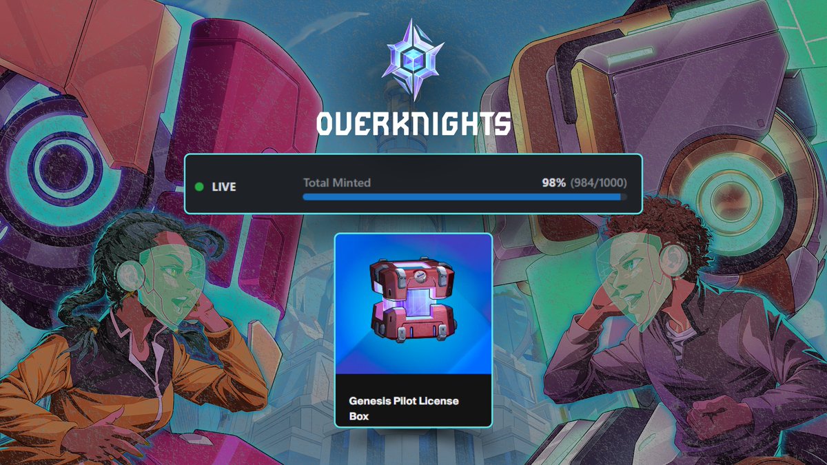 Smoke (@smoke_web3) on Twitter photo Got tricked by TokenTrove into thinking I was on the <a href="/OverKnightsGame/">OverKnights</a> FCFS list 😅
No problem, ended up getting my Pilot at a nice price anyway
Waiting for the art reveal 👀 Got tricked by TokenTrove into thinking I was on the <a href="/OverKnightsGame/">OverKnights</a> FCFS list 😅
No problem, ended up getting my Pilot at a nice price anyway
Waiting for the art reveal 👀
