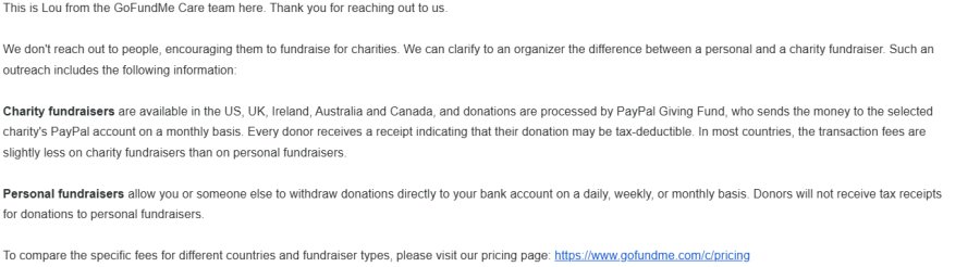 LegalGengar's tweet image. Speaking of Simon Harris, on 11 July 2025 at 13:38 UK time, he posted on Facebook that "GFM contacted me and suggested fundraising” for the Horizon Post Office charity.
But @gofundme later said this: “We don't reach out to people encouraging them to fundraise for charities”…