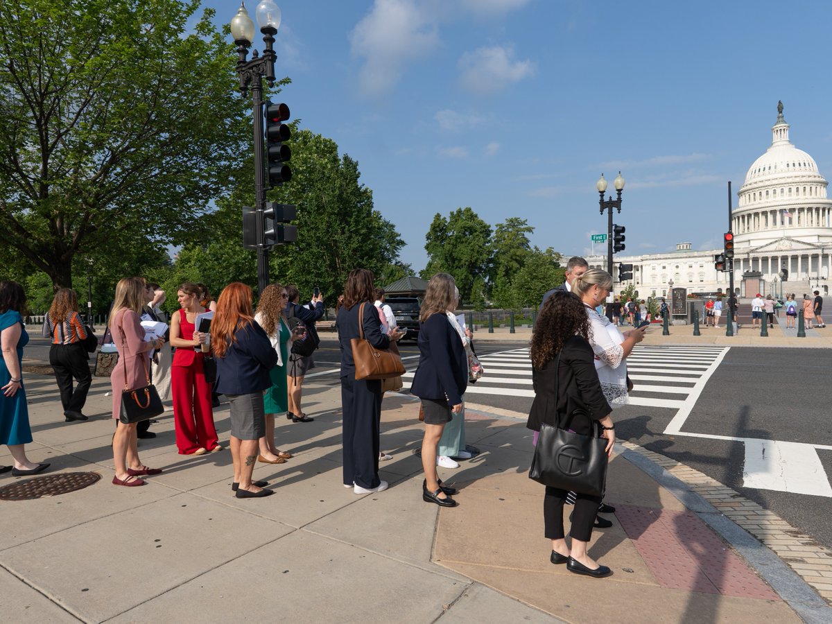 wim_ata's tweet image. The #ATAWomenInMotion Call on Washington began bright and early this morning! ☀️ Three Members of Congress addressed the group for breakfast before they headed out for an action-packed day of meetings on Capitol Hill. #WIMontheHill