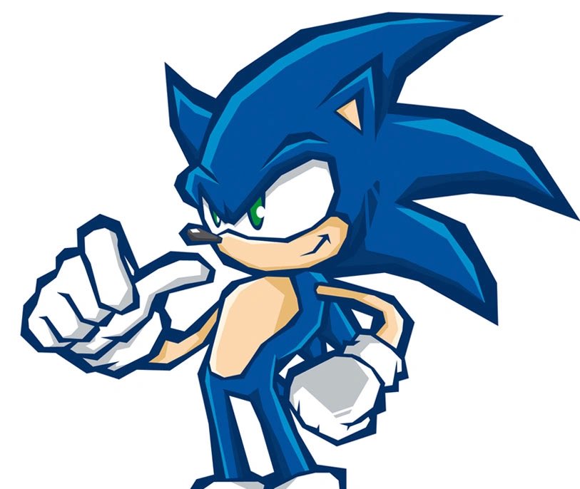 SnazzySonic's tweet image. This art style looks like a fusion of Team Sonic Racing Overdrive and Sonic Battle and I love it 💙