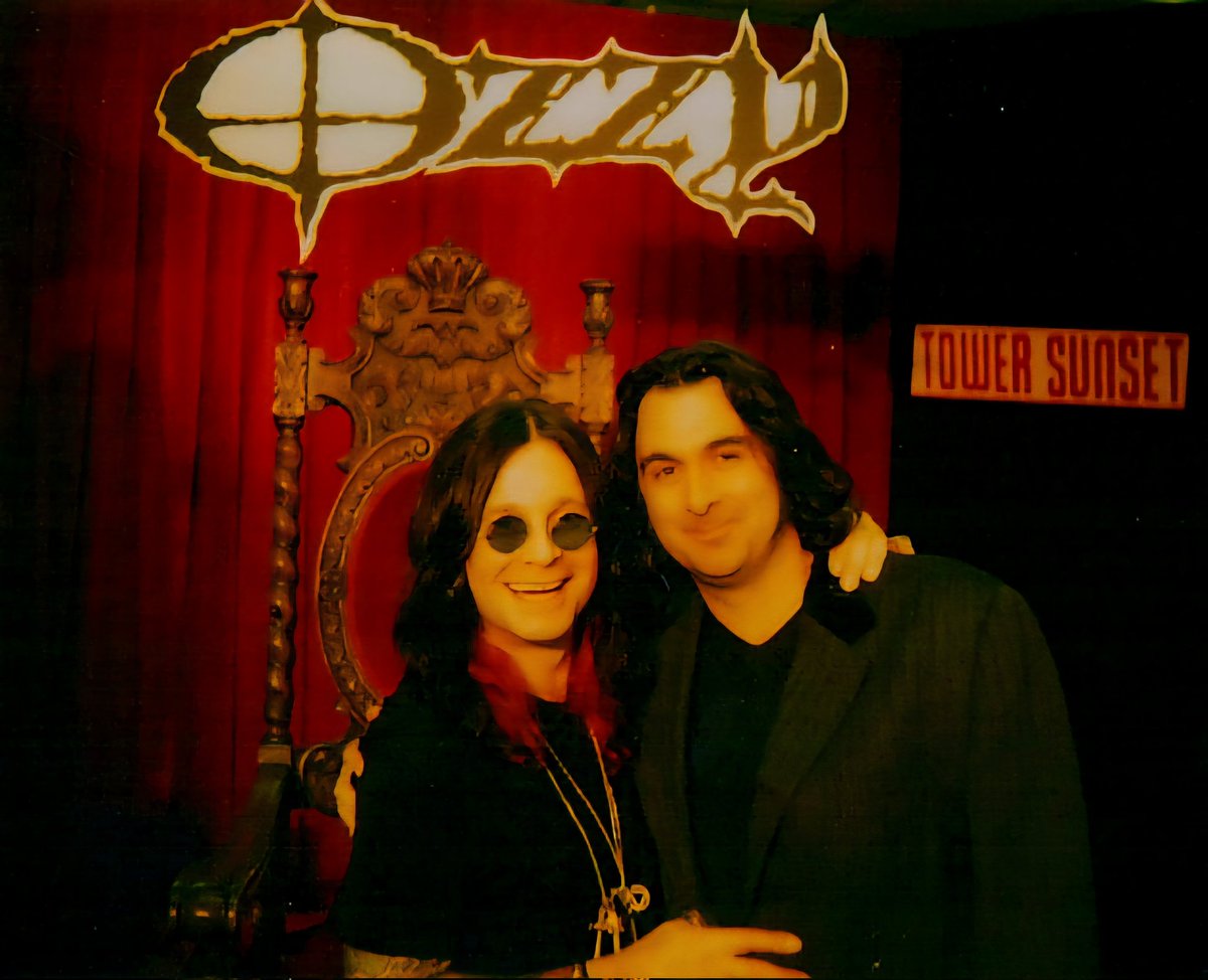 Mst Tim Palmer with Ozzy Osbourne 
about 25 years ago.
COBALTOband 
Tim Palmer co-produced "Something Beautiful" with Rilly Segalini for COBALTOband.
Au