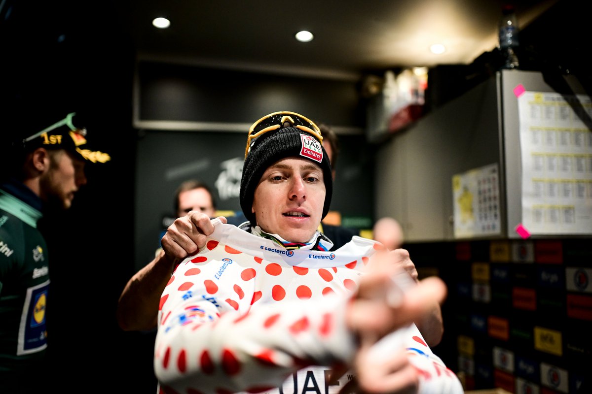 Maillot à Pois E.Leclerc (@maillotapois) on Twitter photo ⚪️🔴 RT & follow pour tenter de gagner un maillot à pois dédicacé par Tadej Pogačar avec <a href="/SANTINI_SMS/">Santini Cycling</a>
⚪️🔴 RT & follow for the chance to win a Tadej Pogačar signed polka dot jersey with <a href="/SANTINI_SMS/">Santini Cycling</a>
#TDF2025 ⚪️🔴 RT & follow pour tenter de gagner un maillot à pois dédicacé par Tadej Pogačar avec <a href="/SANTINI_SMS/">Santini Cycling</a>
⚪️🔴 RT & follow for the chance to win a Tadej Pogačar signed polka dot jersey with <a href="/SANTINI_SMS/">Santini Cycling</a>
#TDF2025