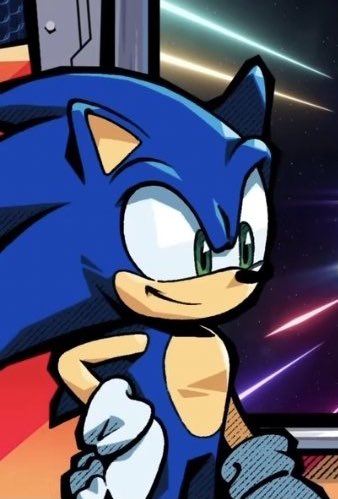 SnazzySonic's tweet image. This art style looks like a fusion of Team Sonic Racing Overdrive and Sonic Battle and I love it 💙