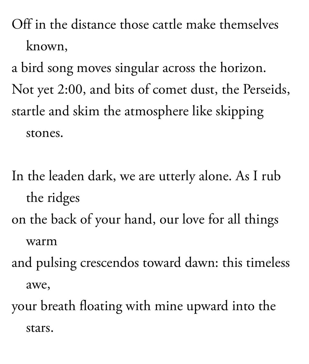 bloodsigns's tweet image. Twyla Hansen • August 12 in the Nebraska Sand Hills Watching the Perseids Meteor Shower from Dirt Songs: A Plains Duet.