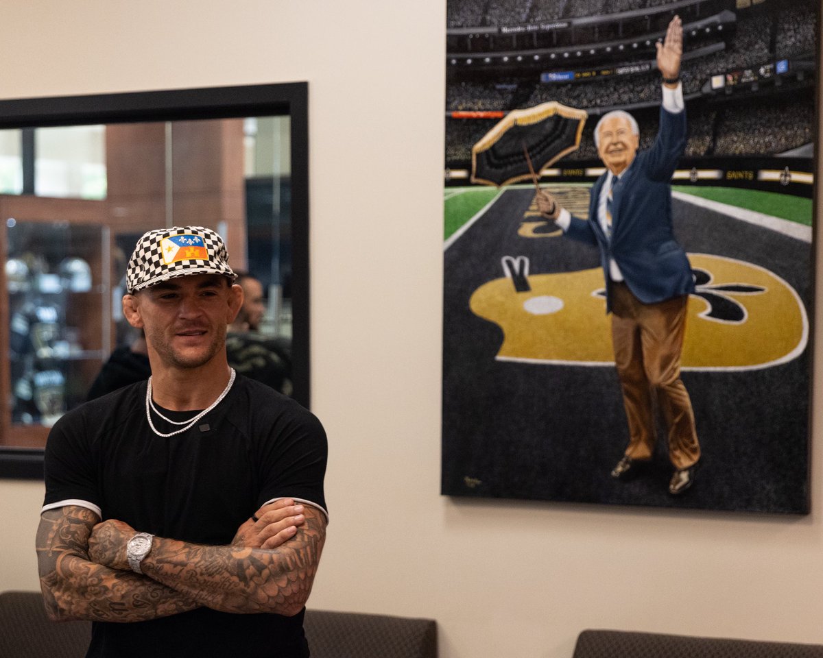 Quel parcours pour notre diamant cadien, <a href="/DustinPoirier/">The Diamond</a> ! 💎

16 ans d’excellence dans l’UFC, couronnés par un dernier combat chez nous.

Merci pour ton amour des Saints, de la Louisiane et de notre culture.

Lâche pas, cher ! ⚜️

<a href="/Saints/">New Orleans Saints</a> | <a href="/NFLFrance/">NFL France</a> | <a href="/UFCFRA/">UFC France</a>