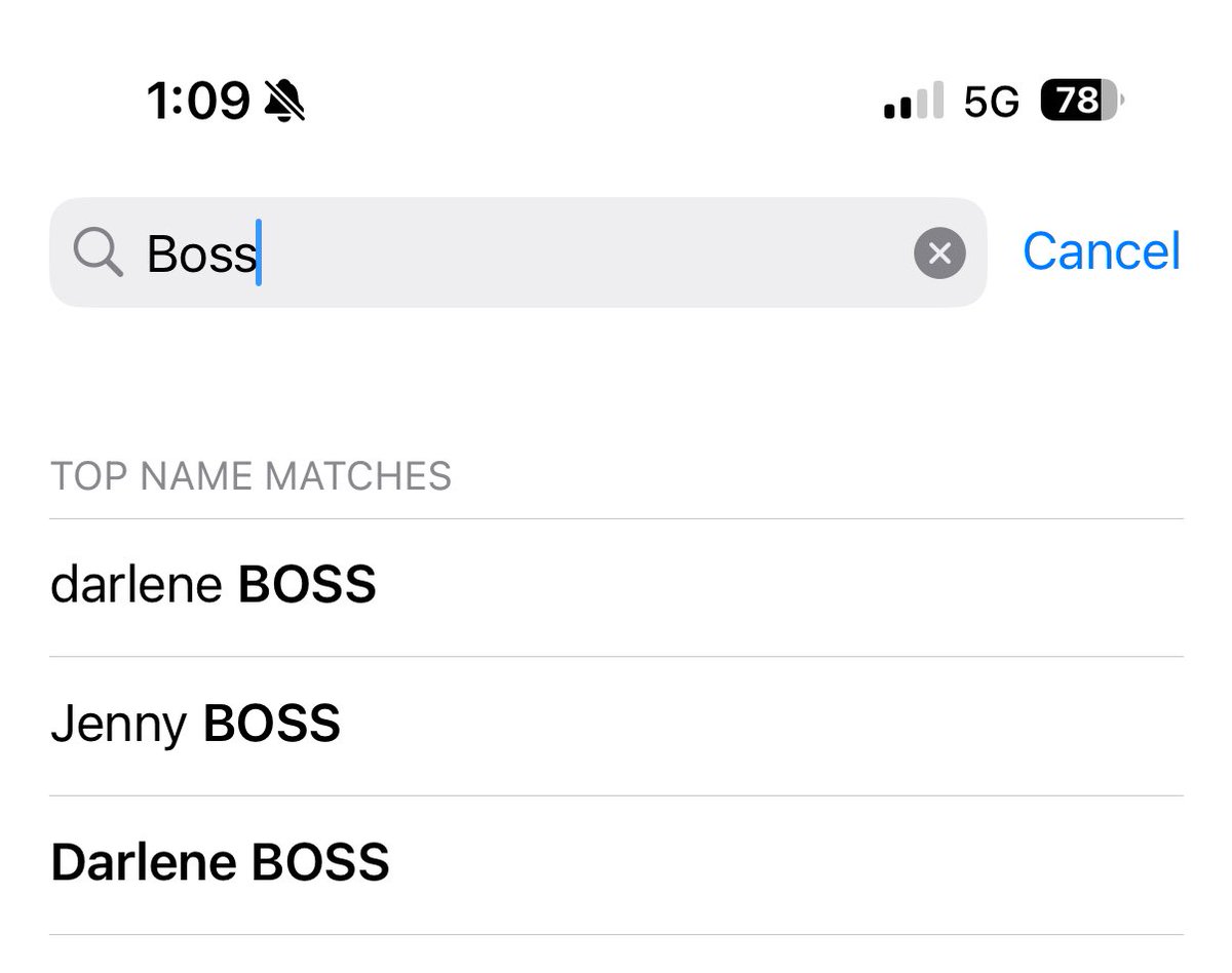 Hayleyx3jb's tweet image. Out of habit I always save my boss in my phone with BOSS after their first name, today my boss got changed and I just had to laugh at the initials
Maybe this is a good sign? 😬
