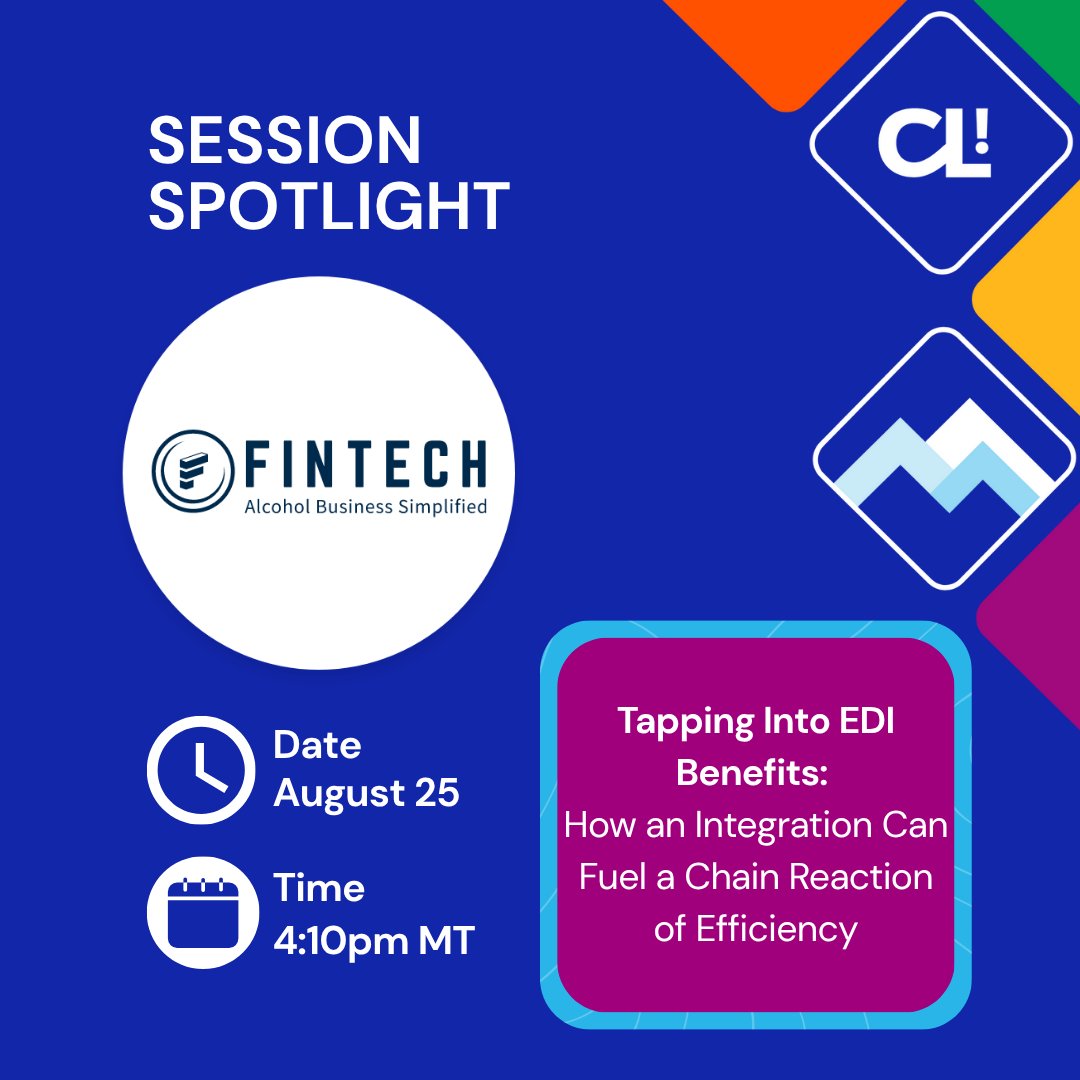 Shoutout to our Connections Live Diamond Sponsor, <a href="/FintechBevAlc/">Fintech</a>. Don’t miss their session! Hear from industry peers focused on automating invoice data entry &amp; learn how PDI integrations can streamline your vendor network by delivering invoice data. bit.ly/44Js4PP