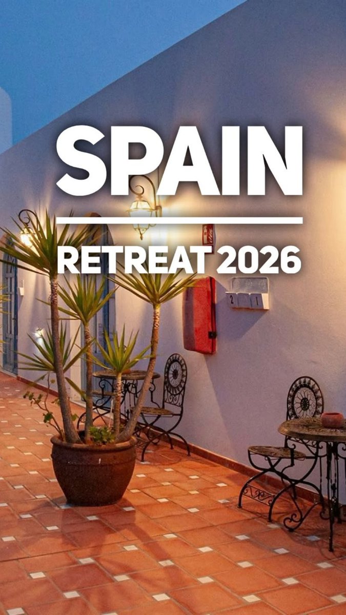 RClaremont's tweet image. 🎨 Exploring Light, Space & Color
Art Retreat with Richard Claremont — Spain 🇪🇸
🗓️ June 8–15, 2026
Paint. Wander. Connect.
A few slots still open — explore light, space & color in one unforgettable week.
🔗 Link in bio to learn more + book.
#artretreat #richardclaremont #spain