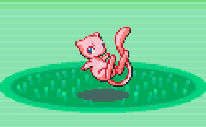 Mew, from Pokemon Ruby, Sapphire and Emerald (2002)