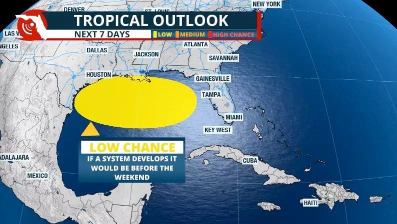 JAXTDY's tweet image. Does this sound familiar? A tropical system could develop in the Gulf. buff.ly/XkdUMaK