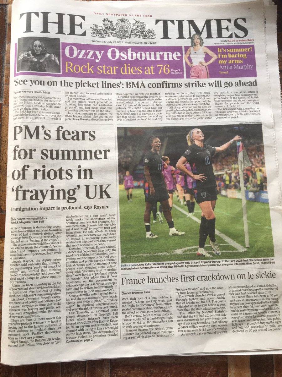 GarethDavies007's tweet image. Would Keir Starmer be fearing summer riots if the Labour government had not started mass immigration in 1997 in order to rub Tory noses in diversity?
Until then immigration had never ever exceeded 30000 a year
Since then it has never been less than 300000 a year - 10x as much