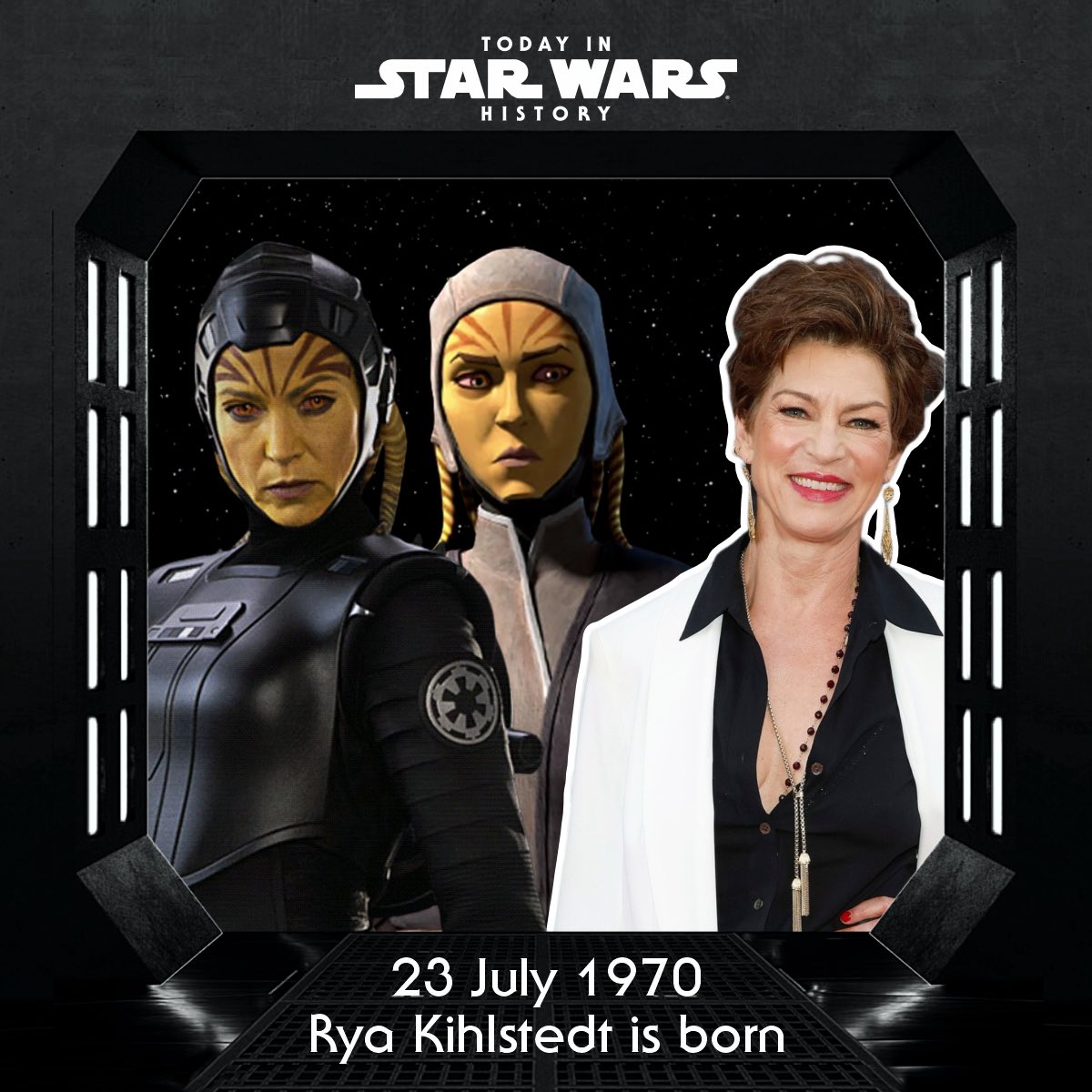 TodayinStarWars's tweet image. 23 July 1970 #TodayinStarWarsHistory "I am gonna get you out of here." #FourthSister #Lyn #RyaKihlstedt