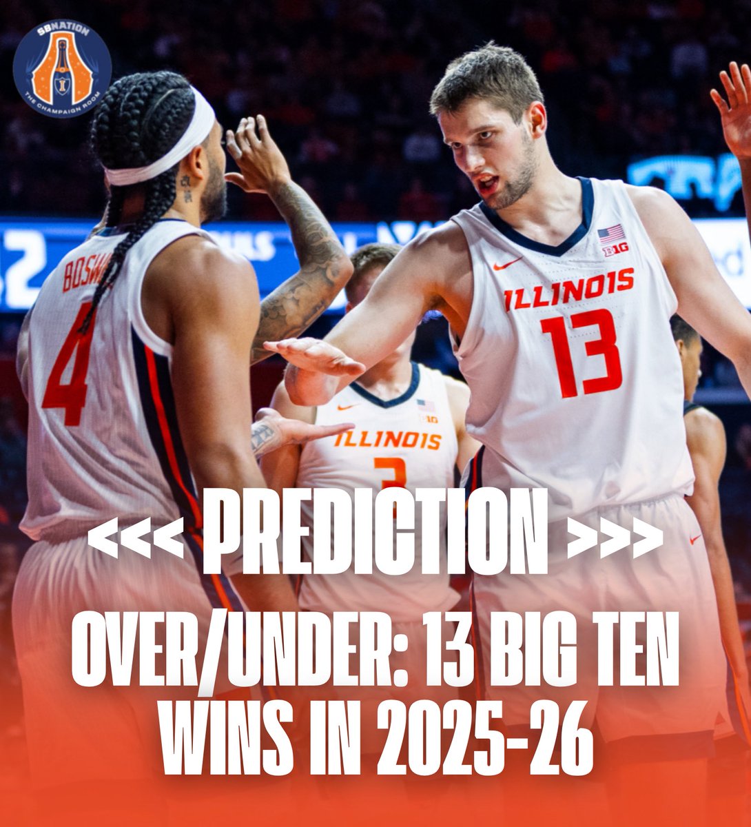 Champaign_Room's tweet image. Can the Illini beat last season’s win total in Big Ten play?