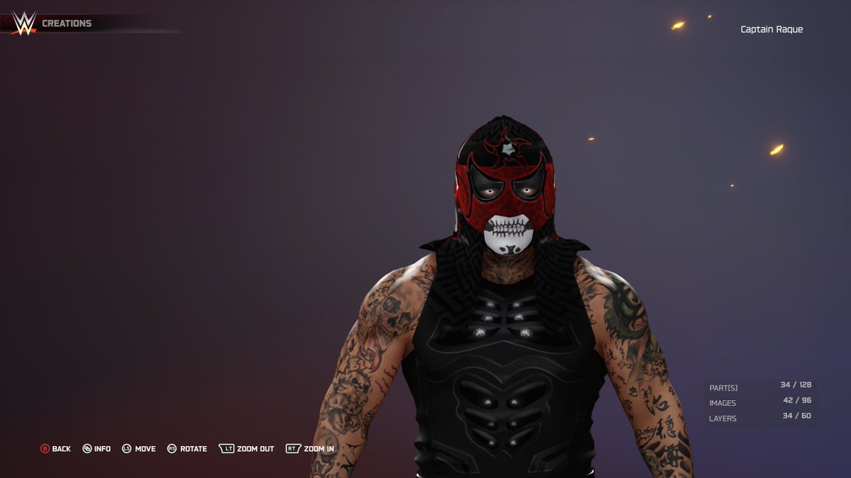 CaptainRaque322's tweet image. After 10 years of making him he&apos;s finaly here. Maybe it will take less time then i though to remake my logos. #WWE2K25
