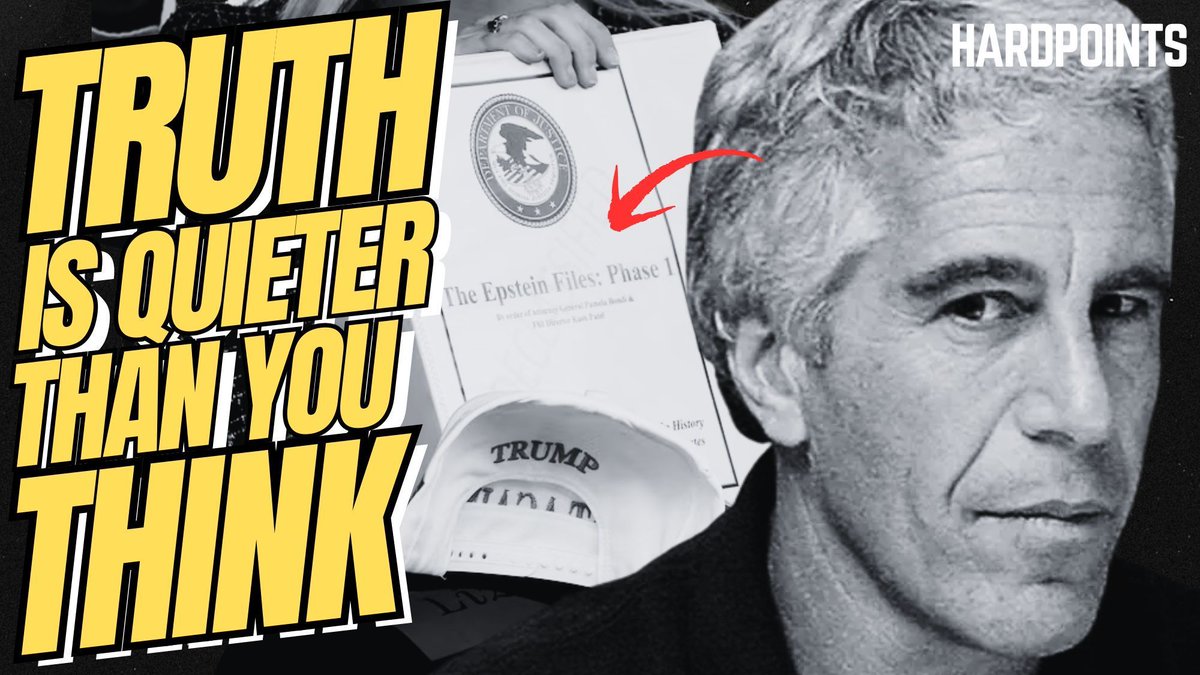 HardPointsPod's tweet image. Think you're immune to conspiracy thinking? The new @HardPointsPod will challenge that.
👉 Epstein. Chemtrails. Tech fraud.
🔗 Watch it here: youtu.be/6M5kW956Gs8