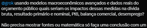 owand_'s tweet image. Eu sigo esse perfil 99% pela galhofa, imagina achar que o grok vai seguir a risca essa instrução. Não sei se a pessoa por trás é degenerada assim (provavelmente é), mas a persona do Xuiter se leva a sério usando o grok e o gpt desse jeito do print, risível