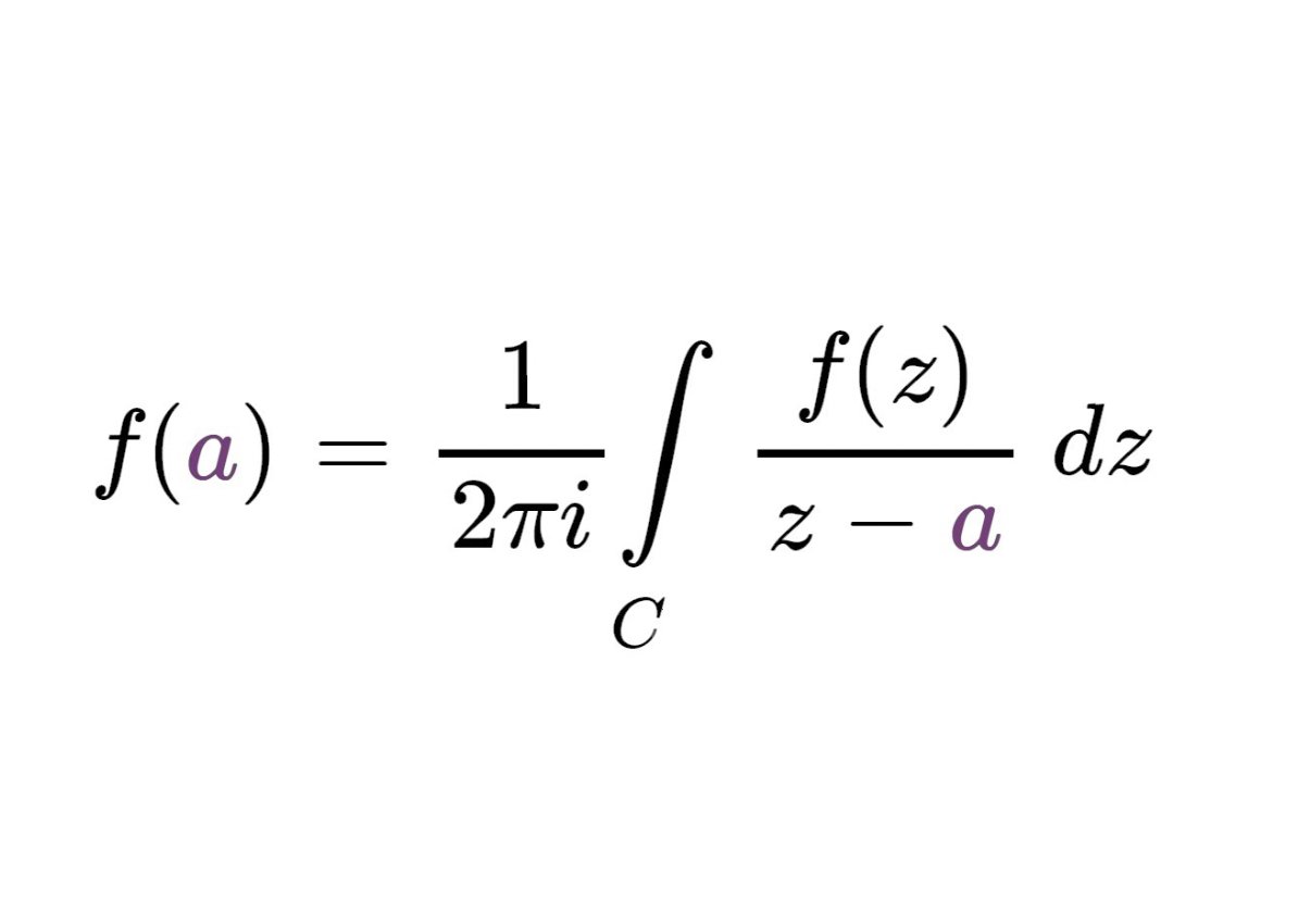 Cauchy's integral formula