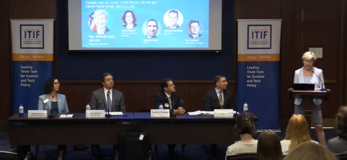Bayh-Dole Coalition (@bayhdole) on Twitter photo "Today's conversation focuses on something I witness every single day: the impact that the Bayh-Dole Act has had in driving economic growth through research." - <a href="/RepDeborahRoss/">Congresswoman Deborah Ross</a> at <a href="/ITIFdc/">Information Technology and Innovation Foundation</a>'s recent event
Watch it here: buff.ly/be995DB "Today's conversation focuses on something I witness every single day: the impact that the Bayh-Dole Act has had in driving economic growth through research." - <a href="/RepDeborahRoss/">Congresswoman Deborah Ross</a> at <a href="/ITIFdc/">Information Technology and Innovation Foundation</a>'s recent event
Watch it here: buff.ly/be995DB