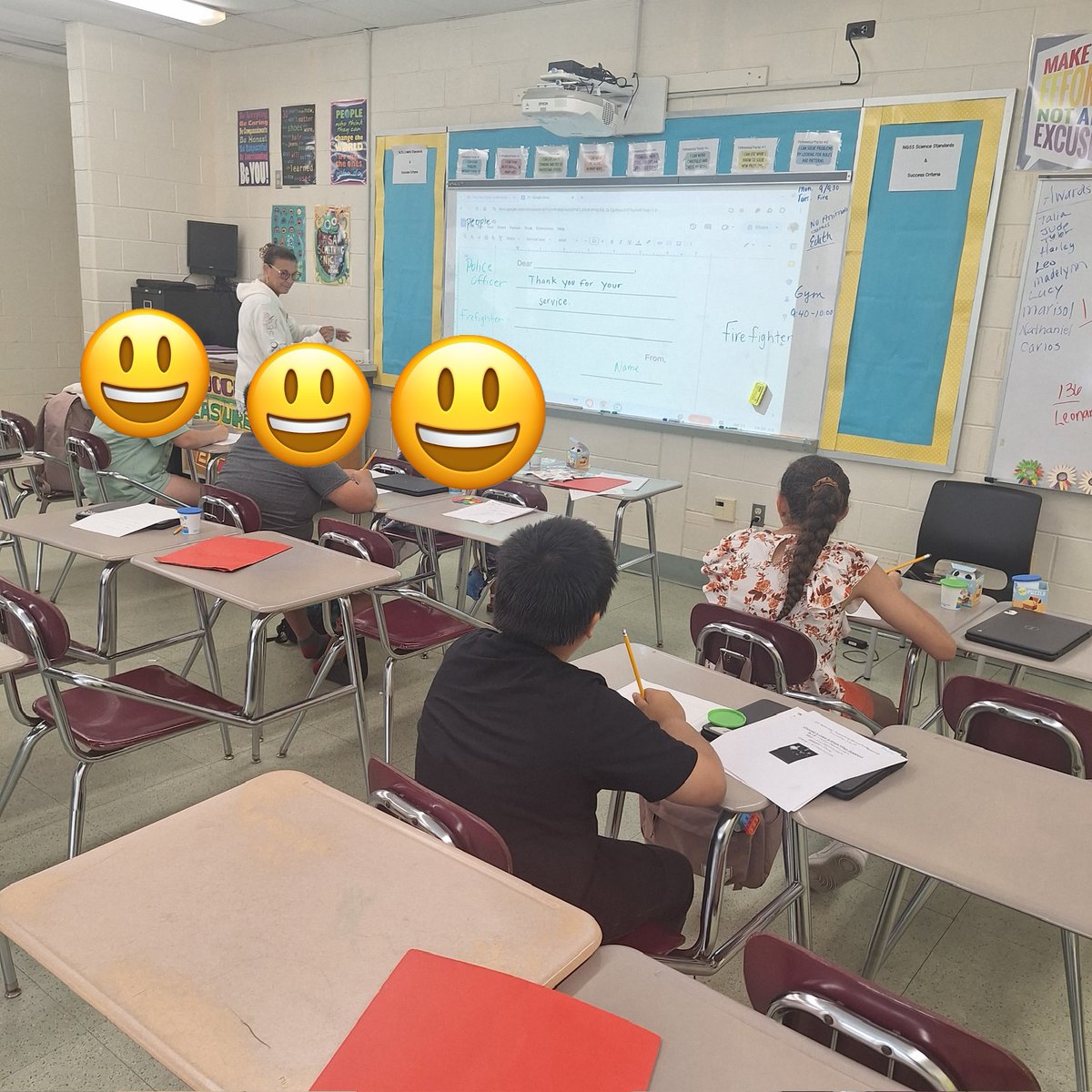 BTPSSpecialSrvcs (@btpssrvcs) on Twitter photo ESY 2025! This week we celebrated our Service Pros (PD, FD, EMT & Armed Forces). Each year every adult & student writes 1 thank you card to 1 of these heroes! Pictured is Ms. Mount's class working diligently to complete the cards. 💙❤️💚 <a href="/Brick_K12/">Brick Township Public Schools</a> <a href="/BTPSLearns/">BTPSLearns</a> <a href="/BTHSDragons/">BTHS</a> ESY 2025! This week we celebrated our Service Pros (PD, FD, EMT & Armed Forces). Each year every adult & student writes 1 thank you card to 1 of these heroes! Pictured is Ms. Mount's class working diligently to complete the cards. 💙❤️💚 <a href="/Brick_K12/">Brick Township Public Schools</a> <a href="/BTPSLearns/">BTPSLearns</a> <a href="/BTHSDragons/">BTHS</a>