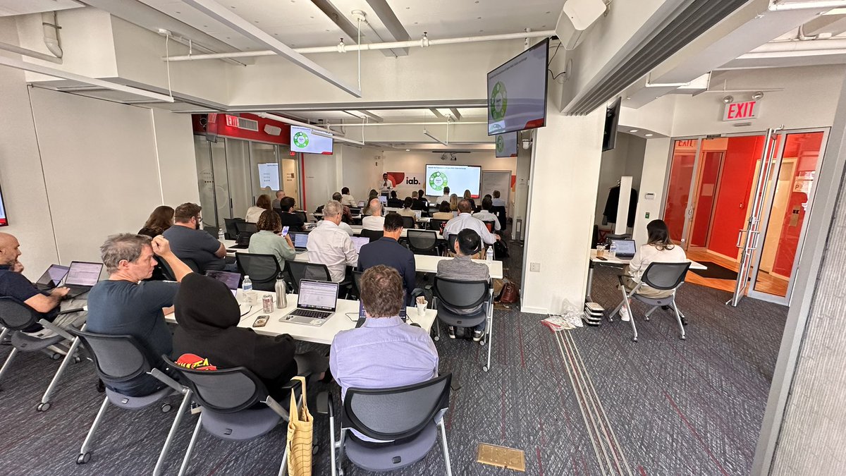 Anthony Katsur (@anthonykatsur) on Twitter photo ๐จ Kicking off now at the <a href="/IABTechLab/">IAB Tech Lab</a> offices in NYC! ๐จ
A packed room of global publishers, LLM developers, and edge compute platforms โ plus dozens more publishers joining virtually from around the world โ have come together for our LLM Workshop to chart a better path forward ๐จ Kicking off now at the <a href="/IABTechLab/">IAB Tech Lab</a> offices in NYC! ๐จ
A packed room of global publishers, LLM developers, and edge compute platforms โ plus dozens more publishers joining virtually from around the world โ have come together for our LLM Workshop to chart a better path forward