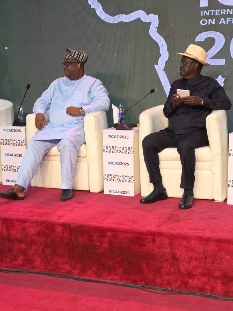RailaOdinga's tweet image. I joined H.E. Caleb Mutfwang and Amb. Arikana Chihombori-Quao at #ICAD2025 in Abuja. I called on African leaders to remove visa restrictions for Africans and open the skies to our airlines. The benefits of free movement far outweigh visa revenues.
Africa’s youth are the majority…